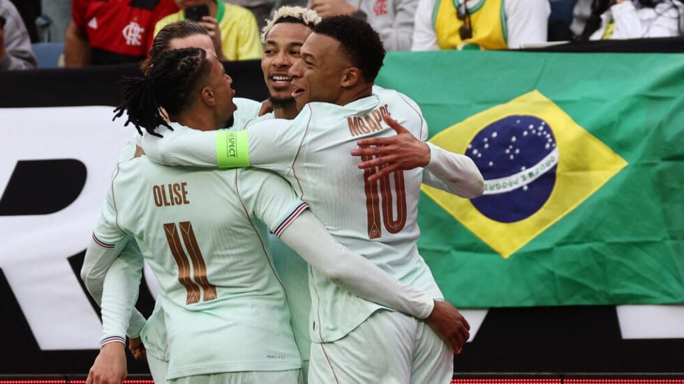 A tres meses del Mundial de 2026, Francia se lleva la victoria en un amistoso ante Brasil