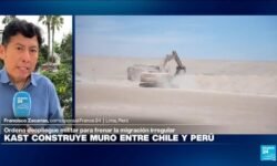 Informe desde Lima: José Antonio Kast comenzó construcción de muro fronterizo entre Chile y Perú