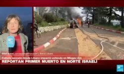 Informe desde Beirut: Israel ataca puentes libaneses; se reporta un muerto en el norte de Israel