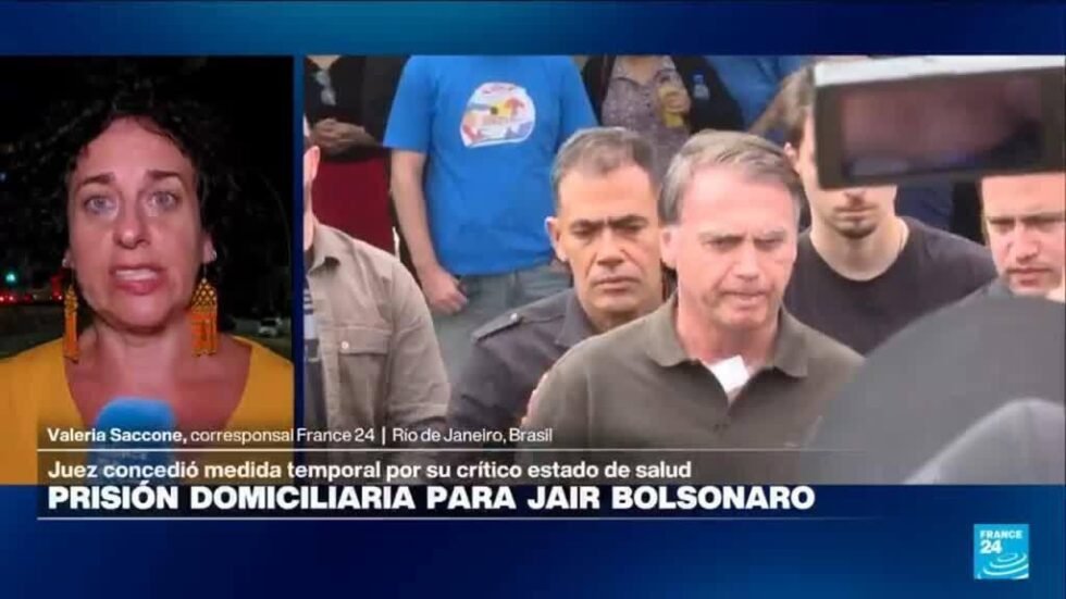 Informe desde Río de Janeiro: De Moraes concede prisión domiciliaria temporal a Bolsonaro