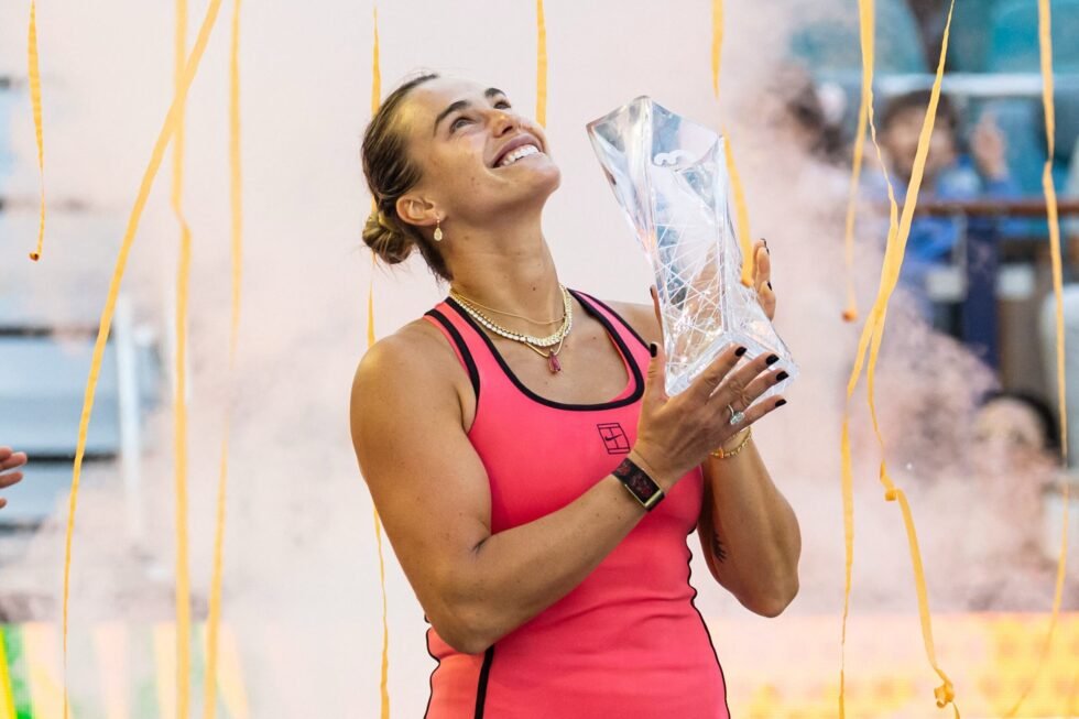 Sabalenka no se cansa de ganar y cierra el círculo: también presumirá de doblete