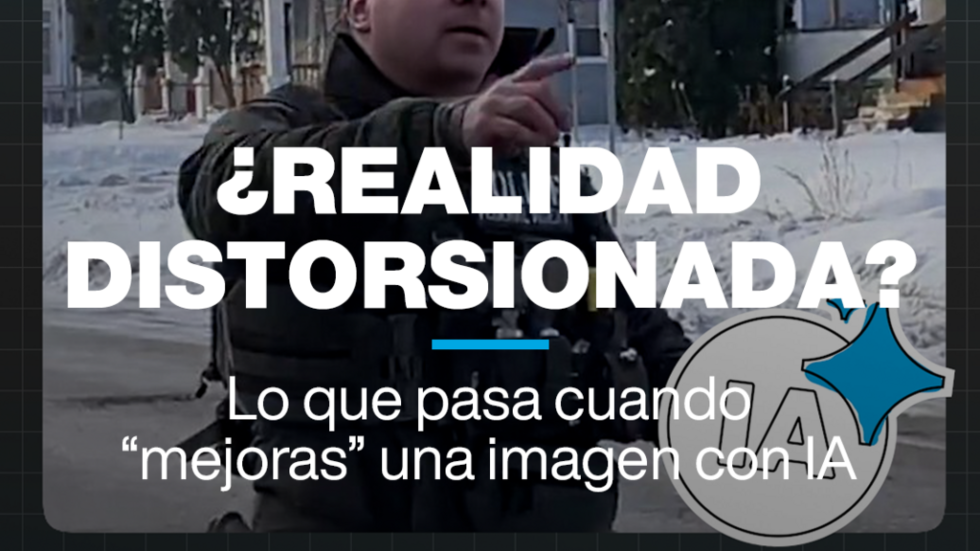 ¿Qué pasa cuando se "mejora" una imagen con inteligencia artificial?