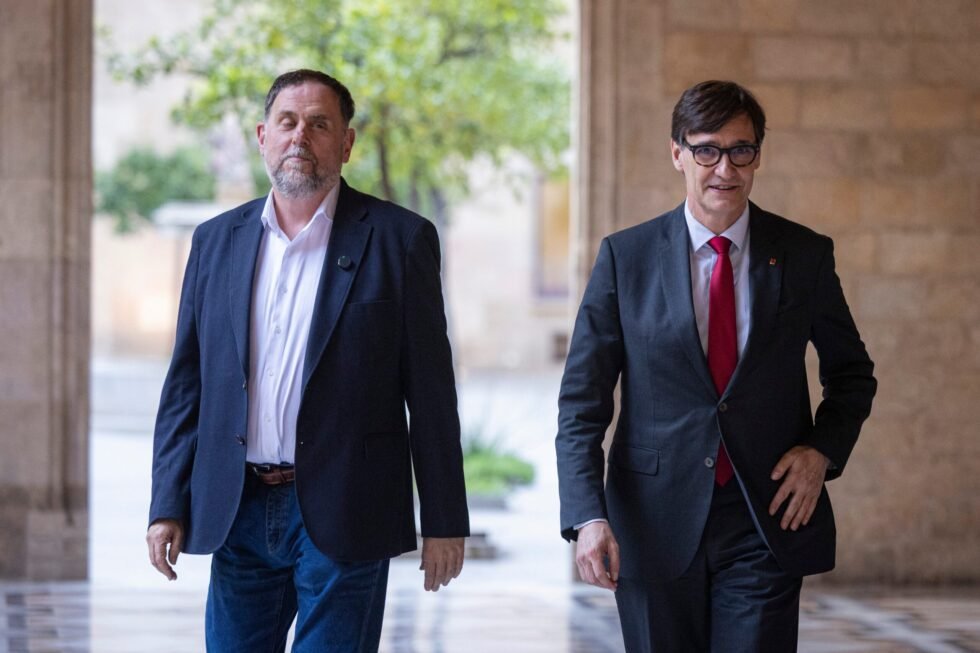 Salvador Illa retira el proyecto de presupuestos para darse más tiempo para negociar con ERC