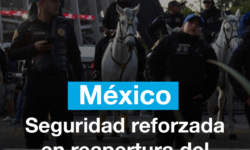 México refuerza la seguridad en la reapertura del Estadio Azteca