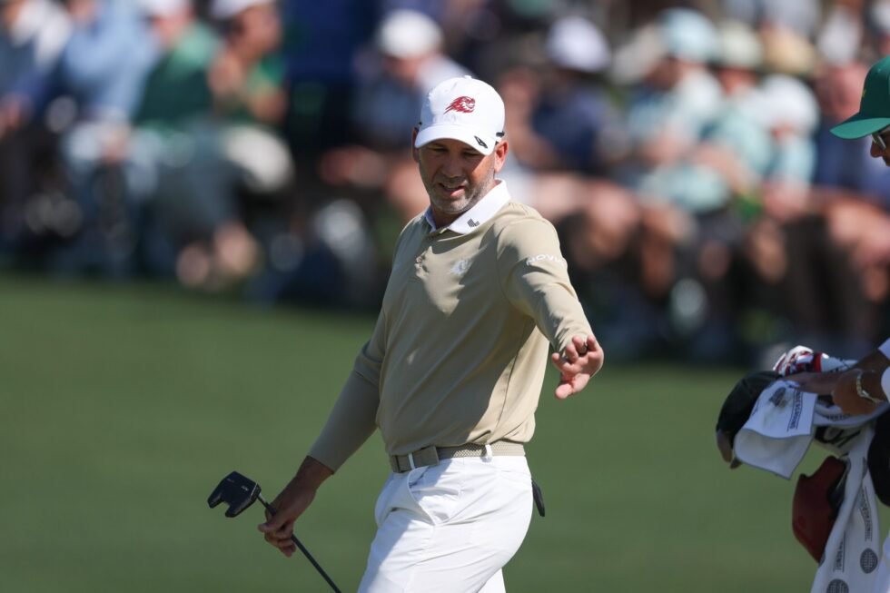 Sergio García pide perdón por romper un palo en el Masters de Augusta
