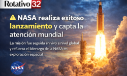 NASA realiza exitoso lanzamiento y capta la atención mundial