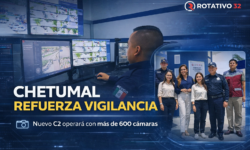 Chetumal refuerza seguridad con nuevo C2 y 676 cámaras