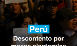 Perú: descontento por mesas electorales que no abrieron