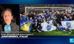 Informe desde Roma: Italia queda por fuera del mundial tras perder contra Bosnia y Herzegovina
