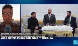 Zelenski visita Siria en búsqueda de nuevos apoyos de seguridad