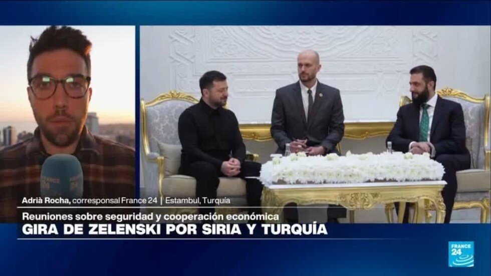 Zelenski visita Siria en búsqueda de nuevos apoyos de seguridad