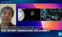 Artemis II: Más lejos que nunca de la Tierra y sin contacto por 40 minutos
