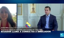 Ecuador llama a consultas a embajador en Colombia tras declaraciones de Petro sobre Jorge Glas