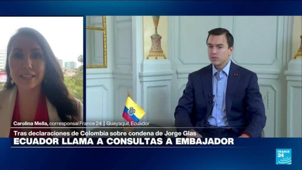 Ecuador llama a consultas a embajador en Colombia tras declaraciones de Petro sobre Jorge Glas