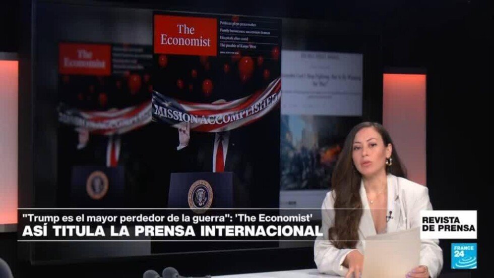 "Donald Trump es el mayor perdedor de la guerra": 'The Economist'