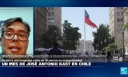 ¿A qué se debe la caída de popular de Kast tras un mes de mandato en Chile?
