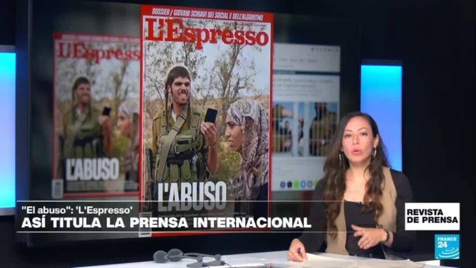 "El abuso": 'L'Espresso', en referencia a las acciones de los colonos israelíes en Cisjordania