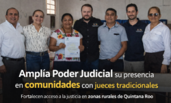 Amplía Poder Judicial su presencia en comunidades con jueces tradicionales