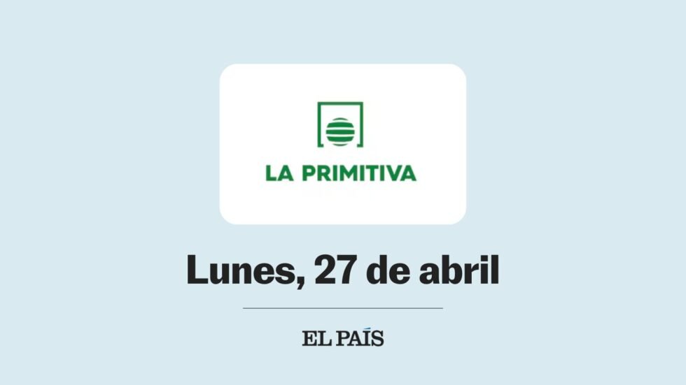 La Primitiva: comprobar sorteo del lunes 27 de abril