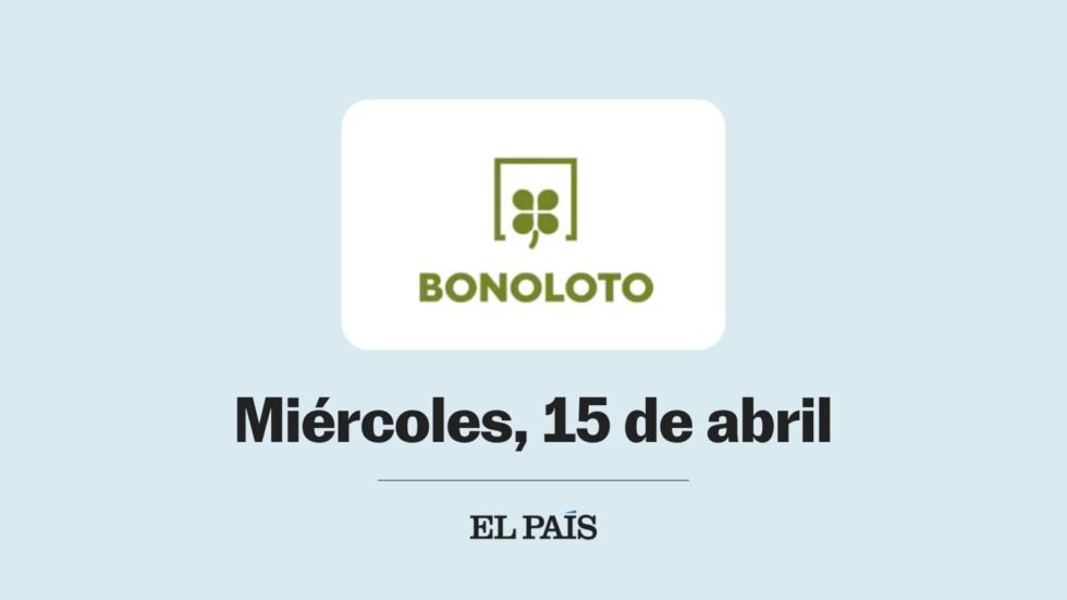 Bonoloto: comprobar sorteo del miércoles 15 de abril