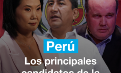 Perú: los principales candidatos de la contienda electoral presidencial