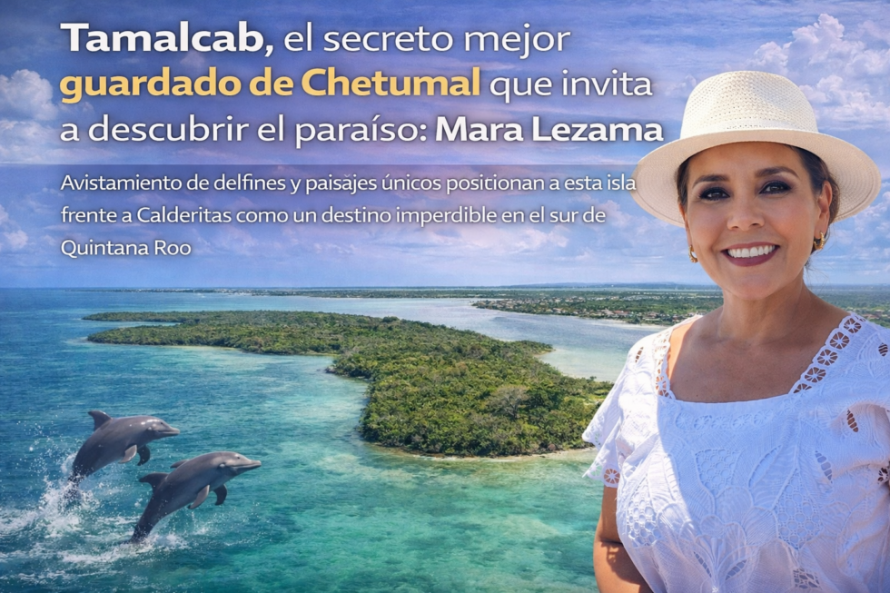Tamalcab, el paraíso escondido de Chetumal donde puedes ver delfines