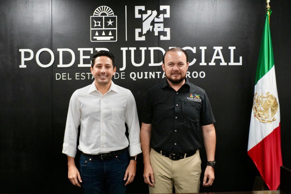 Renán Sánchez Tajonar fortalece coordinación con el Poder Judicial para acercar la justicia a las familias