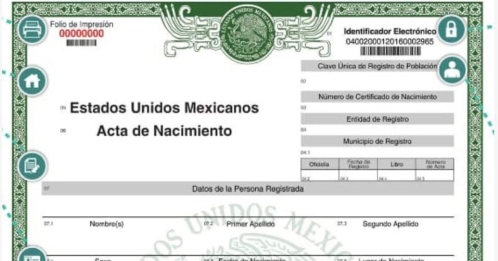 Suprema Corte avala que se elimine un dato del acta de nacimiento