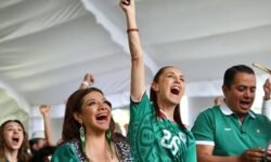 Sheinbaum y Brugada ven inauguración del Mundial en Deportivo Los Galeana, en la GAM
