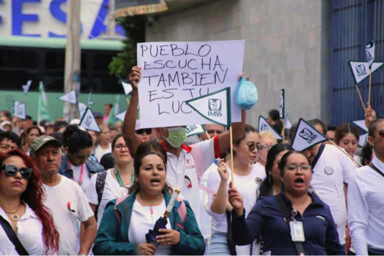 Megamarcha IMSS del 21 de octubre en CDMX: ¿a qué hora empieza y de dónde sale?